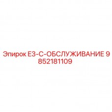 9852181109 E3-C-ОБСЛУЖИВАНИЕ Epiroc