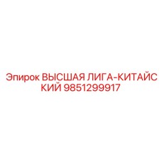 9851299917 ВЫСШАЯ ЛИГА-КИТАЙСКИЙ Epiroc