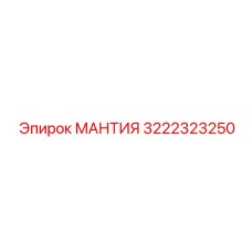 3222323250 МАНТИЯ Epiroc