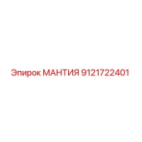 9121722401 МАНТИЯ Эпирок