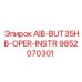9852070301 AIB-BUT35HB-OPER-INSTR (Epiroc)