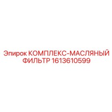 1613610599 КОМПЛЕКС-МАСЛЯНЫЙ ФИЛЬТР Epiroc