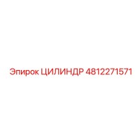 4812271571 ЦИЛИНДР Epiroc