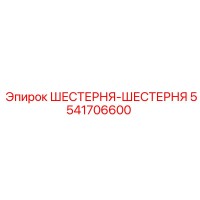 5541706600 ШЕСТЕРНЯ-ШЕСТЕРНЯ Epiroc
