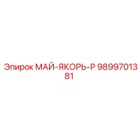 9899701381 МАЙ-ЯКОРЬ-Р Epiroc