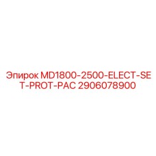 2906078900 MD1800-2500-ELECT-SET-PROT-PAC Epiroc