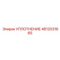 4812031665 УПЛОТНЕНИЕ Epiroc
