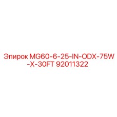 92011322 MG60-6-25-IN-ODX-75W-X-30FT Epiroc
