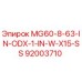 92003710 MG60-8-63-IN-ODX-1-IN-W-X15-SS Epiroc