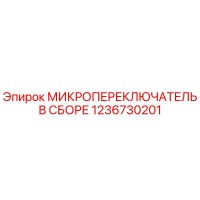 1236730201 МИКРОПЕРЕКЛЮЧАТЕЛЬ В СБОРЕ Epiroc