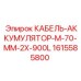 1615585800 КАБЕЛЬ-АККУМУЛЯТОР-M-70-MM-2X-900L (Epiroc)