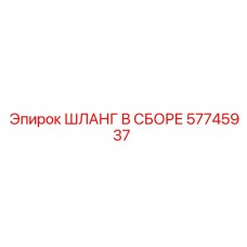 57745937 ШЛАНГ В СБОРЕ Epiroc