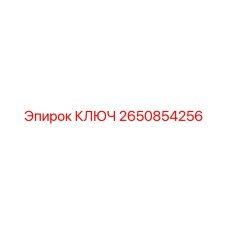 2650854256 КЛЮЧ Epiroc
