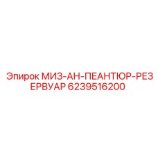 6239516200 МИЗ-АН-ПЕАНТЮР-РЕЗЕРВУАР Epiroc