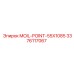 3376117067 MOIL-POINT-55X1085 - Epiroc