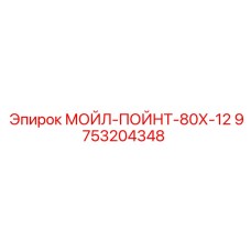 9753204348 МОЙЛ-ПОЙНТ-80Х-12 Epiroc