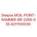 4211100036 MOIL-POINT-RAMMER-BR-2266-S55 Epiroc