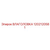 1202120581 ВЛАГОЛОВКА Epiroc