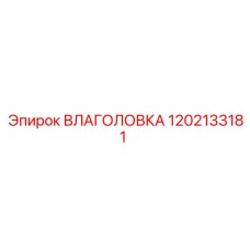 1202133181 ВЛАГОЛОВКА Epiroc
