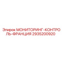 2935200920 МОНИТОРИНГ-КОНТРОЛЬ-ФРАНЦИЯ Epiroc