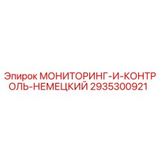 2935300921 МОНИТОРИНГ-И-КОНТРОЛЬ-НЕМЕЦКИЙ Epiroc