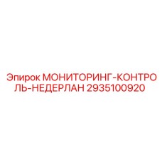 2935100920 МОНИТОРИНГ-КОНТРОЛЬ-НЕДЕРЛАНДЫ Epiroc