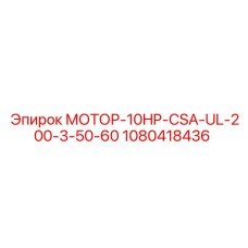 1080418436 МОТОР-10HP-CSA-UL-200-3-50-60 Эпирок