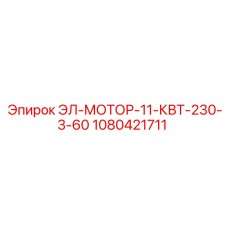 1080421711 ЭЛ-МОТОР-11-КВТ-230-3-60 Epiroc