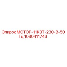 1080411746 МОТОР-11КВТ-230-В-50Гц Epiroc