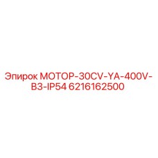 6216162500 МОТОР-30CV-YA-400V-B3-IP54 Epiroc