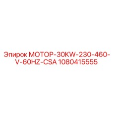 1080415555 МОТОР-30KW-230-460-V-60HZ-CSA Epiroc
