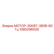 1080296026 МОТОР-30КВТ-380В-60Гц Epiroc