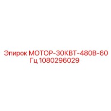 1080296029 МОТОР-30КВТ-480В-60Гц Epiroc