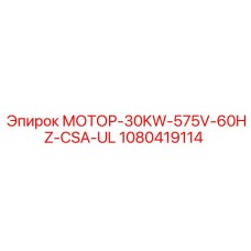 1080419114 МОТОР-30KW-575V-60HZ-CSA-UL Epiroc