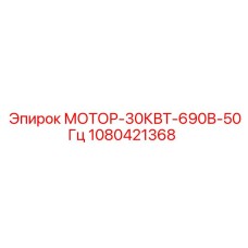 1080421368 МОТОР-30КВТ-690В-50Гц Epiroc