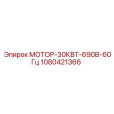 1080421366 МОТОР-30КВТ-690В-60Гц Epiroc
