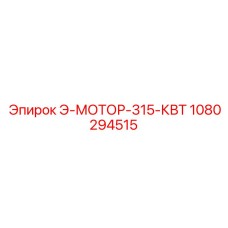 1080294515 Э-МОТОР-315-КВТ Epiroc