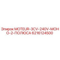 6216124500 MOTEUR-3CV-240V-МОНО-2-ПОЛЮСА Epiroc