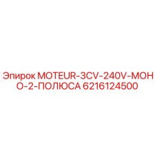 6216124500 MOTEUR-3CV-240V-МОНО-2-ПОЛЮСА Epiroc