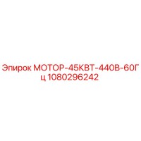 1080296242 МОТОР-45КВТ-440В-60Гц Epiroc
