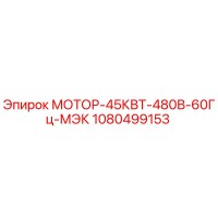 1080499153 МОТОР-45КВТ-480В-60Гц-МЭК Epiroc
