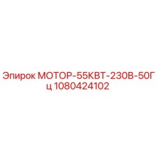 1080424102 МОТОР-55КВТ-230В-50Гц Epiroc