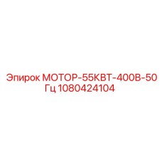 1080424104 МОТОР-55КВТ-400В-50Гц Epiroc
