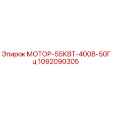 1092090305 МОТОР-55КВТ-400В-50Гц Epiroc