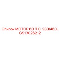 GS13026212 МОТОР 60 Л.С. 230/460В Epiroc
