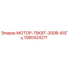 1080424211 МОТОР-75КВТ-200В-60Гц Epiroc