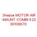 2236108670 MOTOR-AIR-MAUNT-COMBI-II Epiroc
