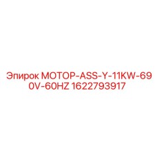 1622793917 МОТОР-ASS-Y-11KW-690V-60HZ Epiroc