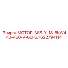 1622794114 МОТОР-ASS-Y-18-5KW440-460-V-60HZ Epiroc