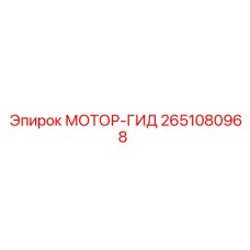 2651080968 МОТОР-ГИД Эпирок (Epiroc)